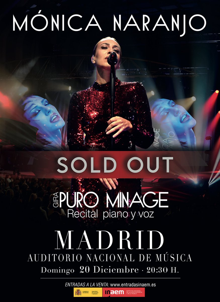 Una vez más, me emociono al pensar que sigáis queriendo disfrutar de mi música en directo; y, sobre todo, querer disfrutar del setlist de un disco tan especial para mí... 🙏🙏 Espero estar a la altura de vuestro cariño.... #PuroMinage, a piano y voz, delante vuestro sin red..💖🦋