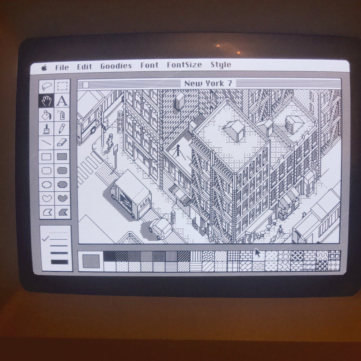 Because for me, the goodness comes from the balance (between multiple fields). If it's good on computer screen, then it's also good on textile surface.