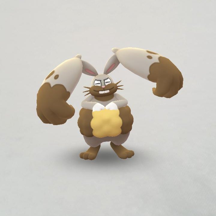 Smiling Pokémon of the Day on X: The smiling Pokémon of the day is  Diggersby! This big buff bunny is a beloved, brawny and bold. Behind his  boisterous bullishness is a brilliant