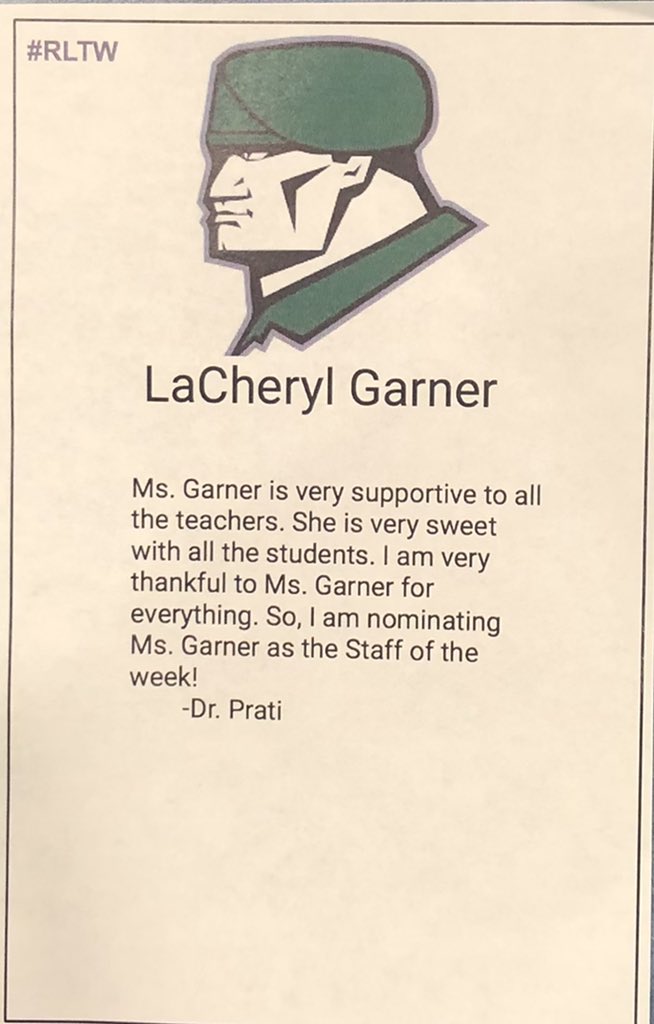 ms_lgarner's tweet photo. I’m honored and thankful 😊 https://t.co/xU2fxGc3Di