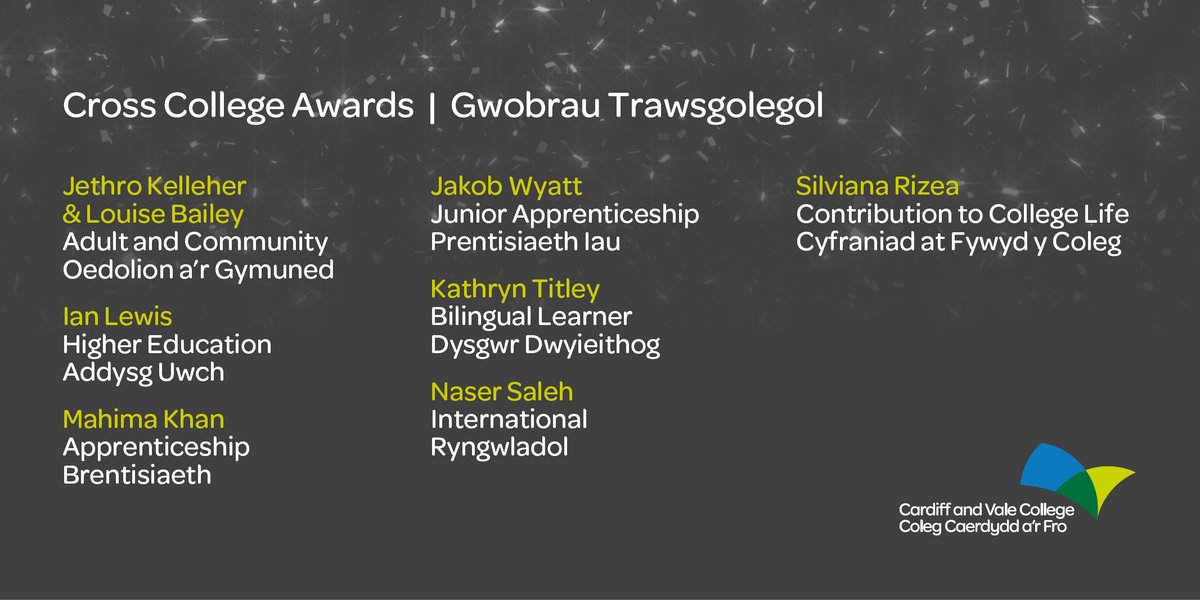 Cardiff and Vale College | Coleg Caerdydd a’r Fro tweet media
