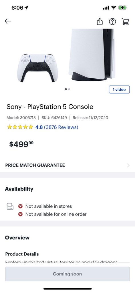 Blm0728's tweet photo. @BestBuy Unbelievable...6am pst to 11:26am can’t get in. Coming soon then wait for more inventory....Now sold out. https://t.co/zfCF8OKSHh