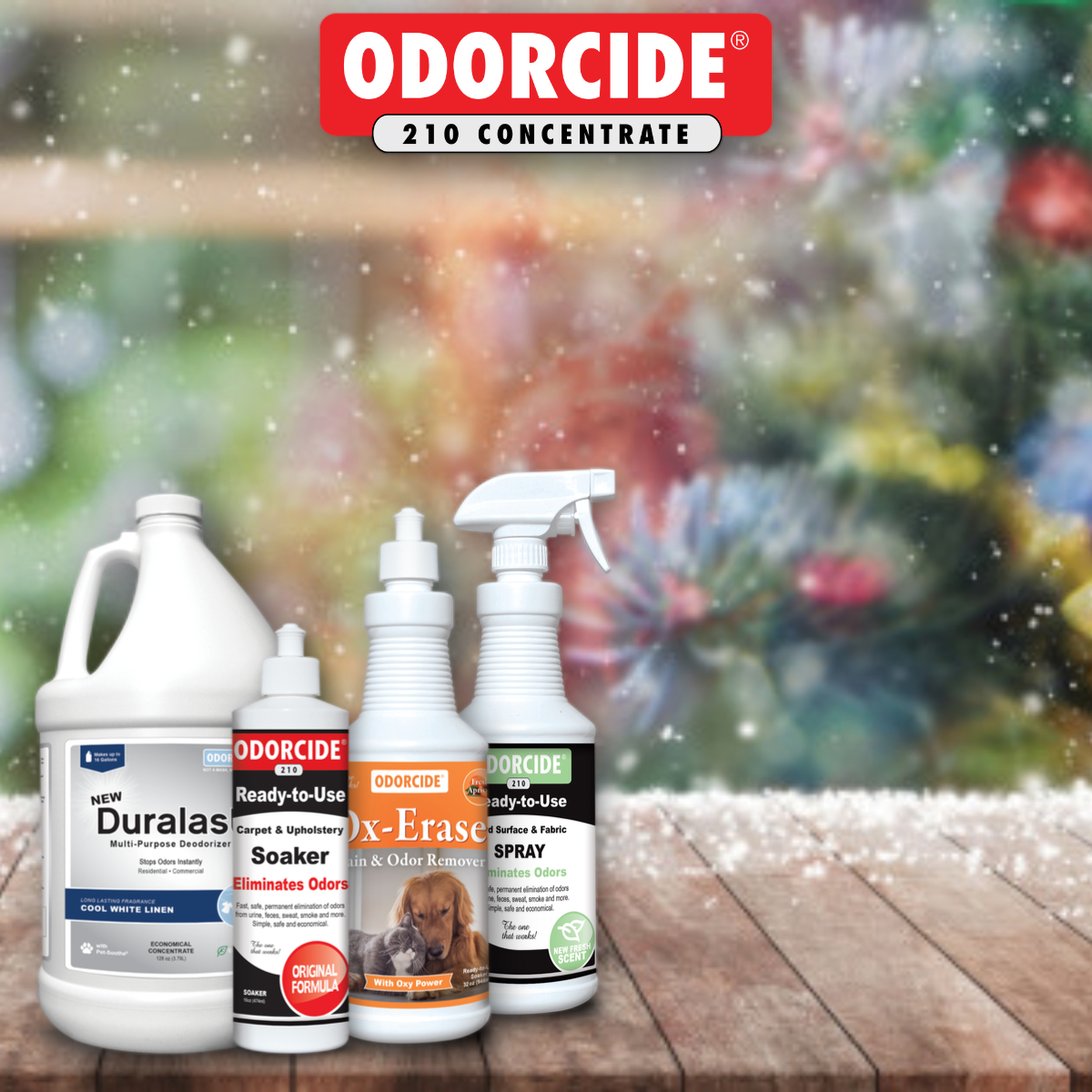 odorcide210's tweet photo. This holiday season trust in Odorcide to keep your home fresh and appealing for your family and guest!
#holidayseason #odorcide #fresh https://t.co/hEOZcqyGRv