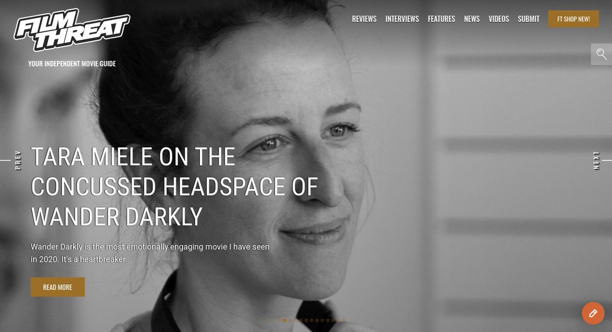 “…the work with the actors was pretty focused. We were sprinting to climb Everest every single day.” Tara Miele talks to Lorry Kikta about the concussed headspace of Wander Darkly.
filmthreat.com/interviews/tar… #SupportIndieFilm #WanderDarkly #Interview