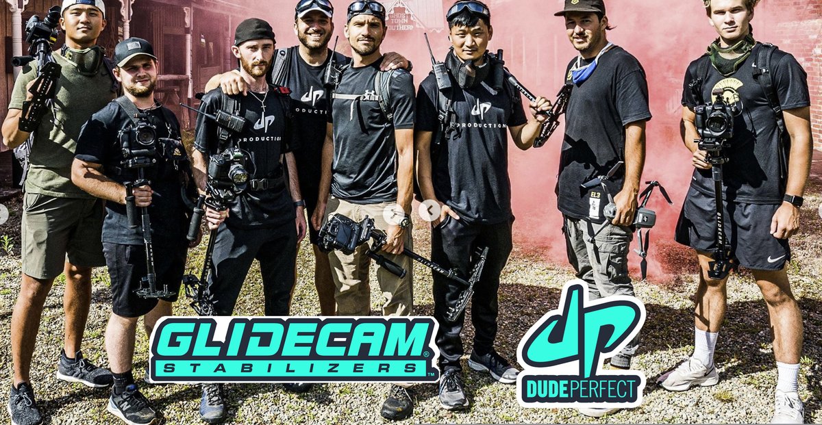 😎😎😎😎😎 <a href="/DudePerfect/">Dude Perfect</a> 12 Billion Views on #YouTube They use <a href="/glidecam/">Glidecam</a> stabilizers is most all of their videos!!!
Thanks <a href="/DudePerfect/">Dude Perfect</a> !!!