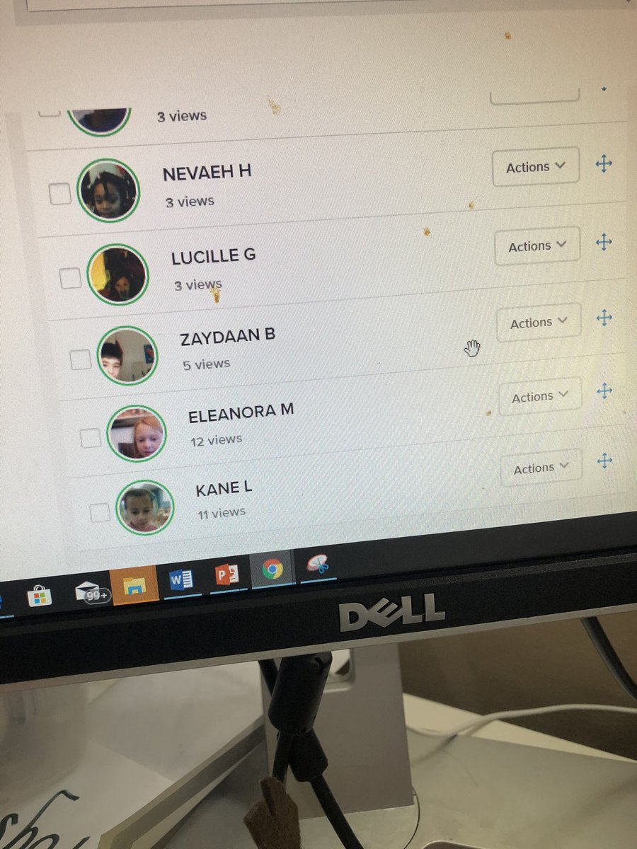 Flipgrid is definitely a “go to” for kindergarteners to share their work and to contribute their thinking on a topic! #c2cinwb #roosevelt2020 #wb2020