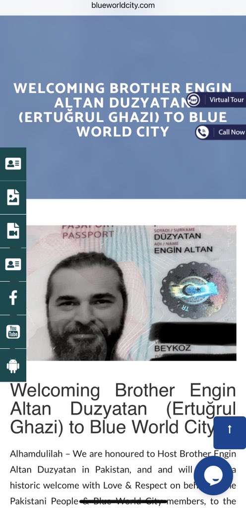 But the male lead for Pakistan’s most-watched drama? “He’s coming in September,” announced Blue World City, a housing scheme. But real estate is more often than not a dodgy business here. And Blue World turned out to be no different. And so Engin’s first visit went belly up.