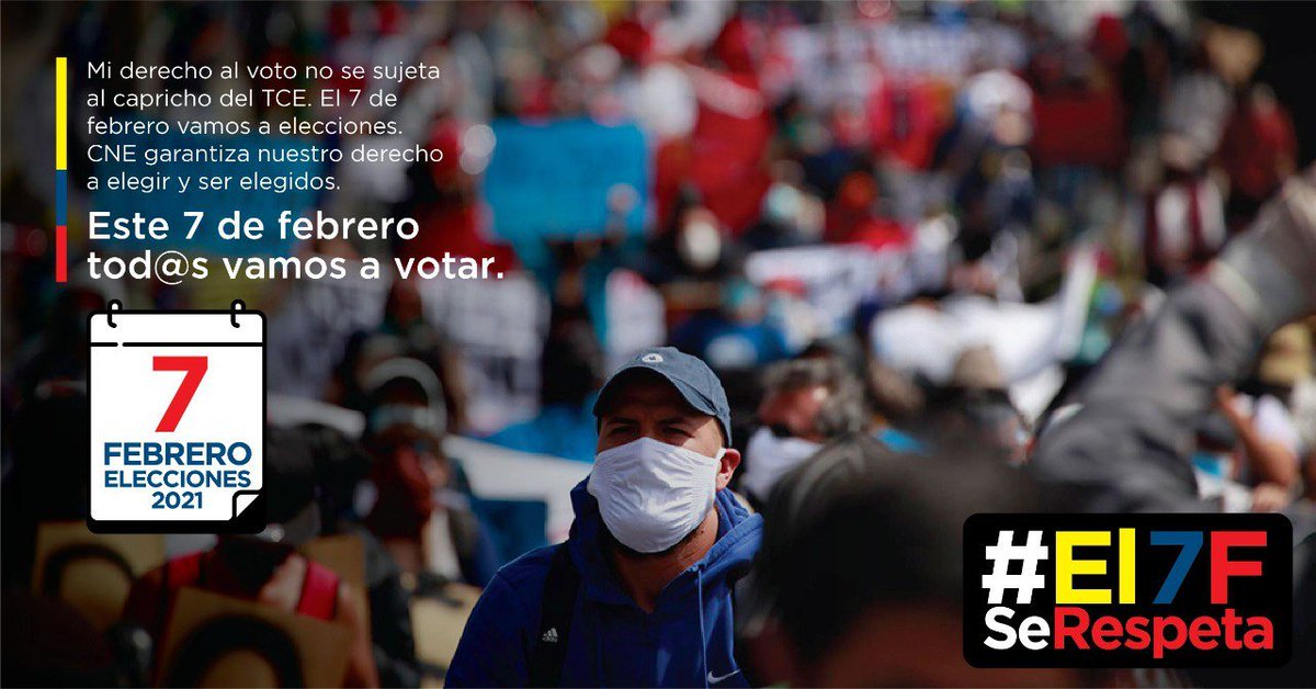 JavierG10215460's tweet photo. No nos van a amilanar seguiremos de pie y atento #TCE.
#EL7F SeRespeta.
💪👉 https://t.co/mFCtJYqjKR