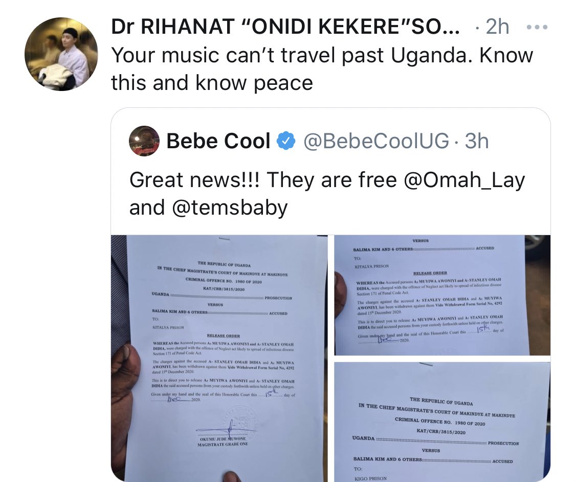 2.Angry Nigerians blast Uganda and everything related to the Chicken race