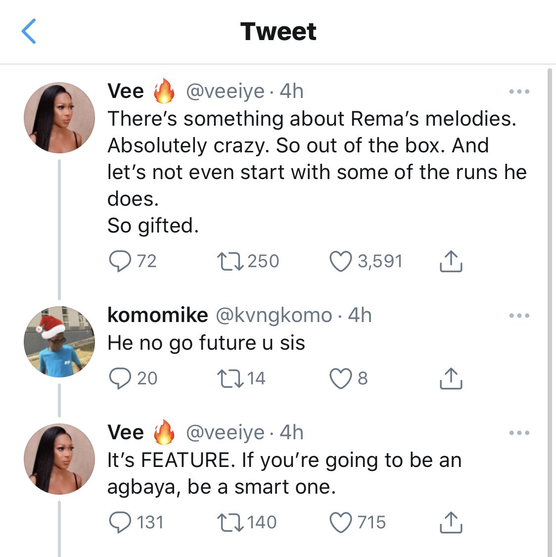 17.Do you know what the “” in her handle stand for???