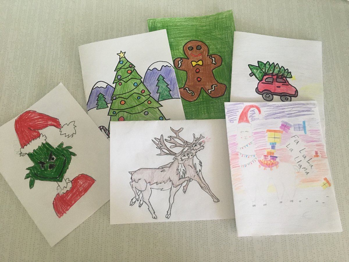 aps_peltier's tweet photo. Ss create Christmas Cards for families of #Neskantaga https://t.co/H8GIoDZiOF