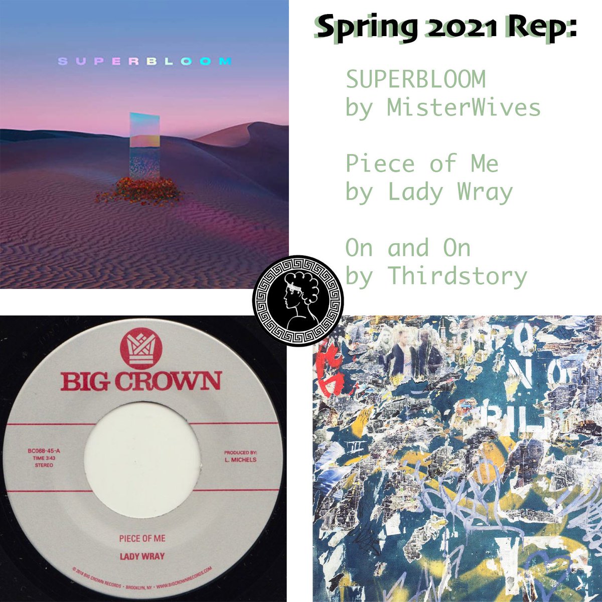 Exciting news: we’ve added THREE new songs to our rep for Spring 2021!! 🥳 check them out below! <a href="/MisterWives/">MisterWives</a> <a href="/Ladynicolewray/">LADY WRAY</a> <a href="/wearethirdstory/">Thirdstory</a>
