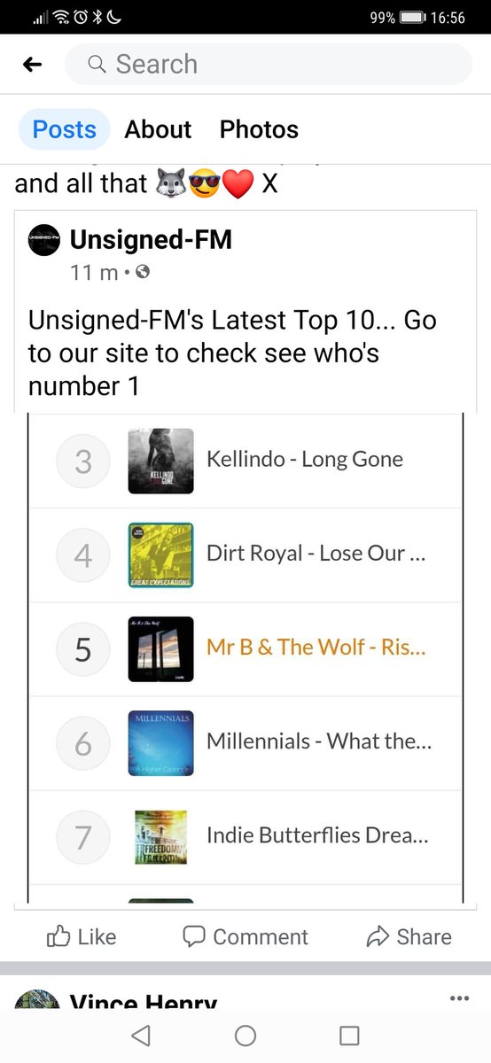 MrBtheWolf2's tweet photo. Not a bad position to be in #RiseUp #unsignedfm #mrbthewolf #tunes https://t.co/iCDuHzshXa