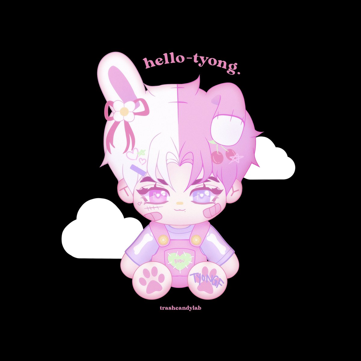 trashcandylab's tweet photo. hello-tyong. 🐇🎀🪄 pt. 1/2
inspired by my melody &amp; sanrio!
🤍 20 cm
🤍 doll + outfit
🤍 posable ears

this will be available for preorder next year 💗

#nct #nct127 #이태용 #태용 #taeyong #nctdoll https://t.co/85lTzZWn1j