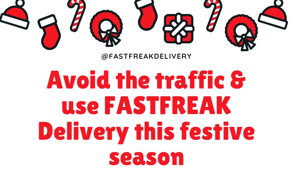 EsyMuriel's tweet photo. That time of the year is here again ! With so much traffic & stress but we got you ! Let us run you errands. 🥳🎉🎄💋
Call 0231796376 for a quick delivery #fastfreakdelivery #fastfreak #delivery https://t.co/BLRkBB5934