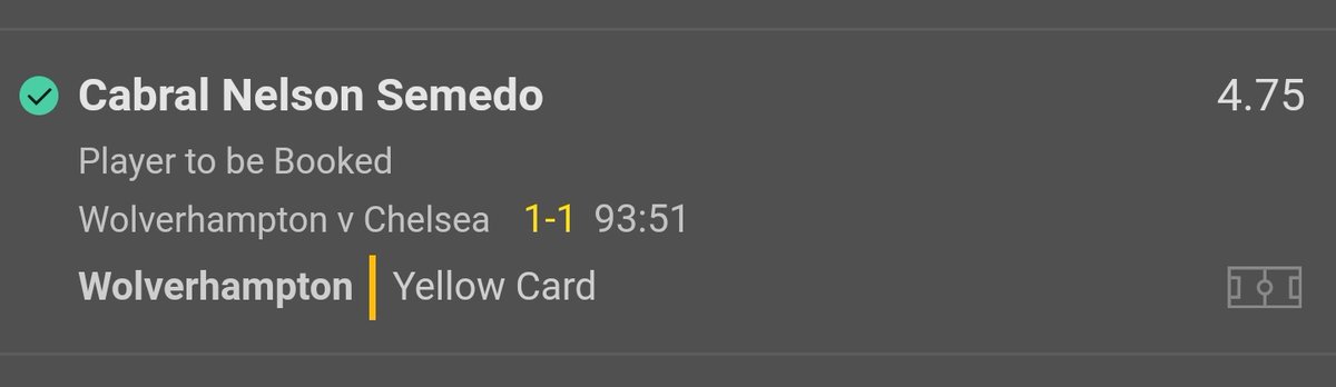 wizard_season's tweet photo. SEMEDO BOOKED @ 4.75 🔥✅
KANTE BOOKED @ 4.33 🔥✅

Give me a RETWEET if you got on folks! 👊💰

👉 https://t.co/Z1O55d6i6x https://t.co/TOoVhyNWNK