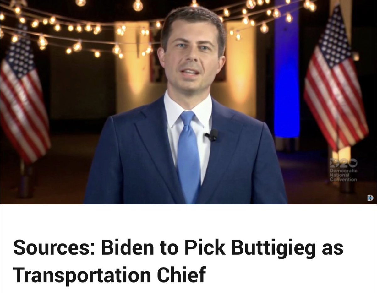Looks like Rahm Emanuel is getting dropped as #Biden’s pick for Sec. of Transportation in favor of ⁦<a href="/PeteButtigieg/">Pete Buttigieg</a>⁩. 

Rahm’s record as Mayor here in #Chicago was horrendous and his earlier pick faced the most opposition from progressives. 

#Election2020 #MayorPete