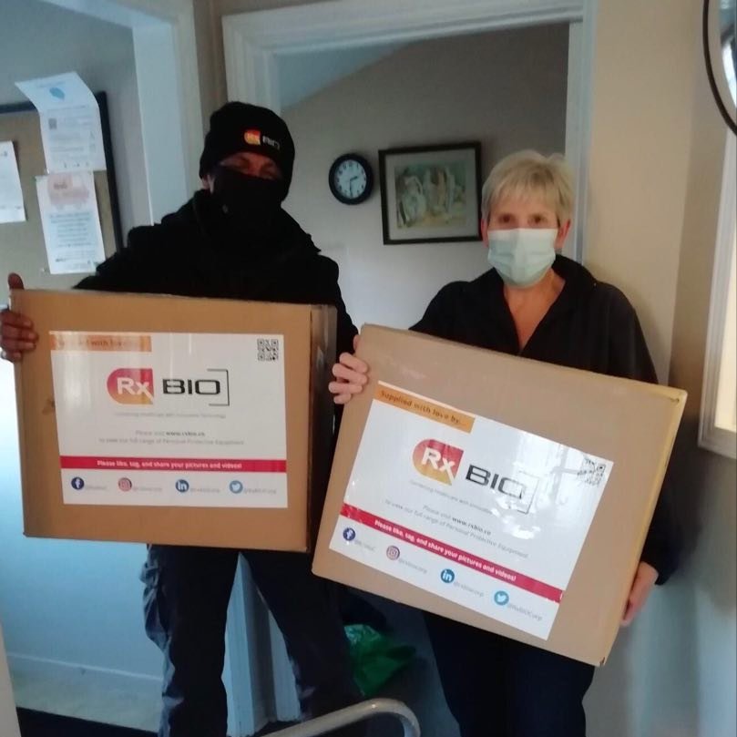 RuralFCS's tweet photo. Look what just arrived! We are thankful to @RxBIOCorp for their donation of 6,000 masks to our organization! #RxBiosafety #givingthanks #givingback #keepingcommunitysafe #donation #charity #nonprofit #donatePPE #MakeADifference #givingseason https://t.co/VZmuRRbEKB