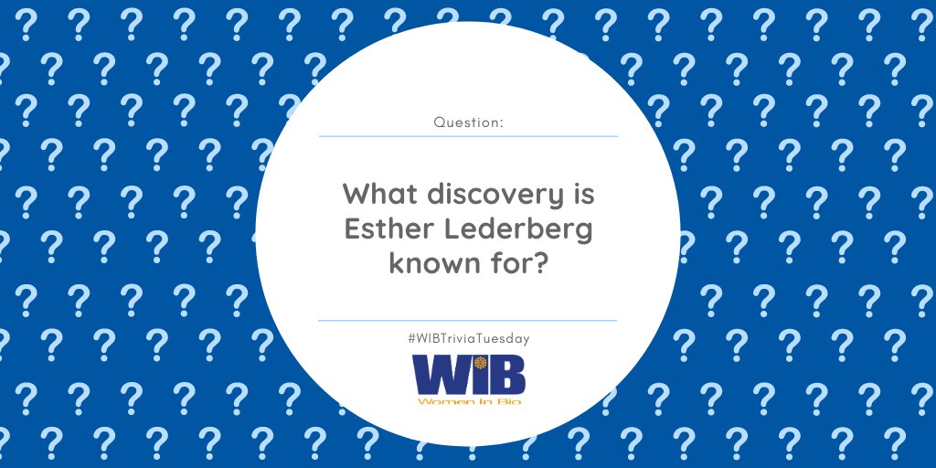 WomenInBio's tweet photo. It's that time of the week again! Do you know the answer to this #WIBTriviaTuesday question? Tweet us your best guess!
#WomenInBio #WomeninSTEM #womeninscience #STEMtrivia #sciencetrivia #biologytrivia #trivia https://t.co/MiOSMOCrpj