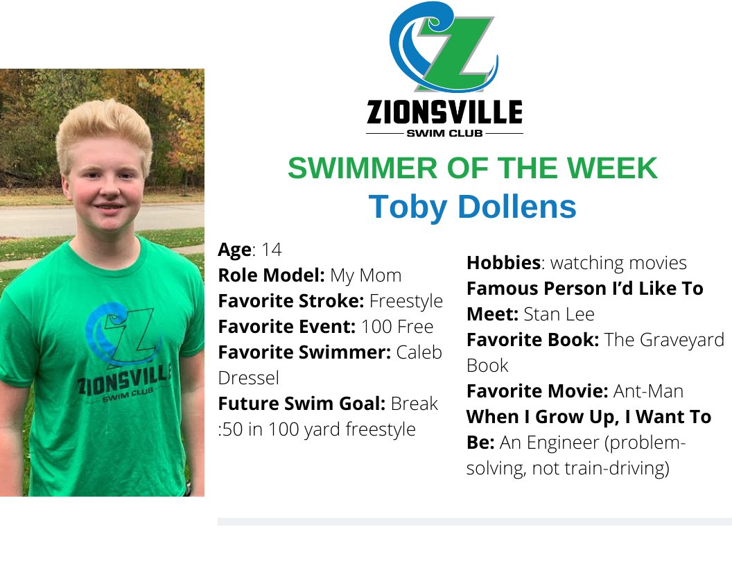 This is Toby Dollens from our Junior 1 Squad!