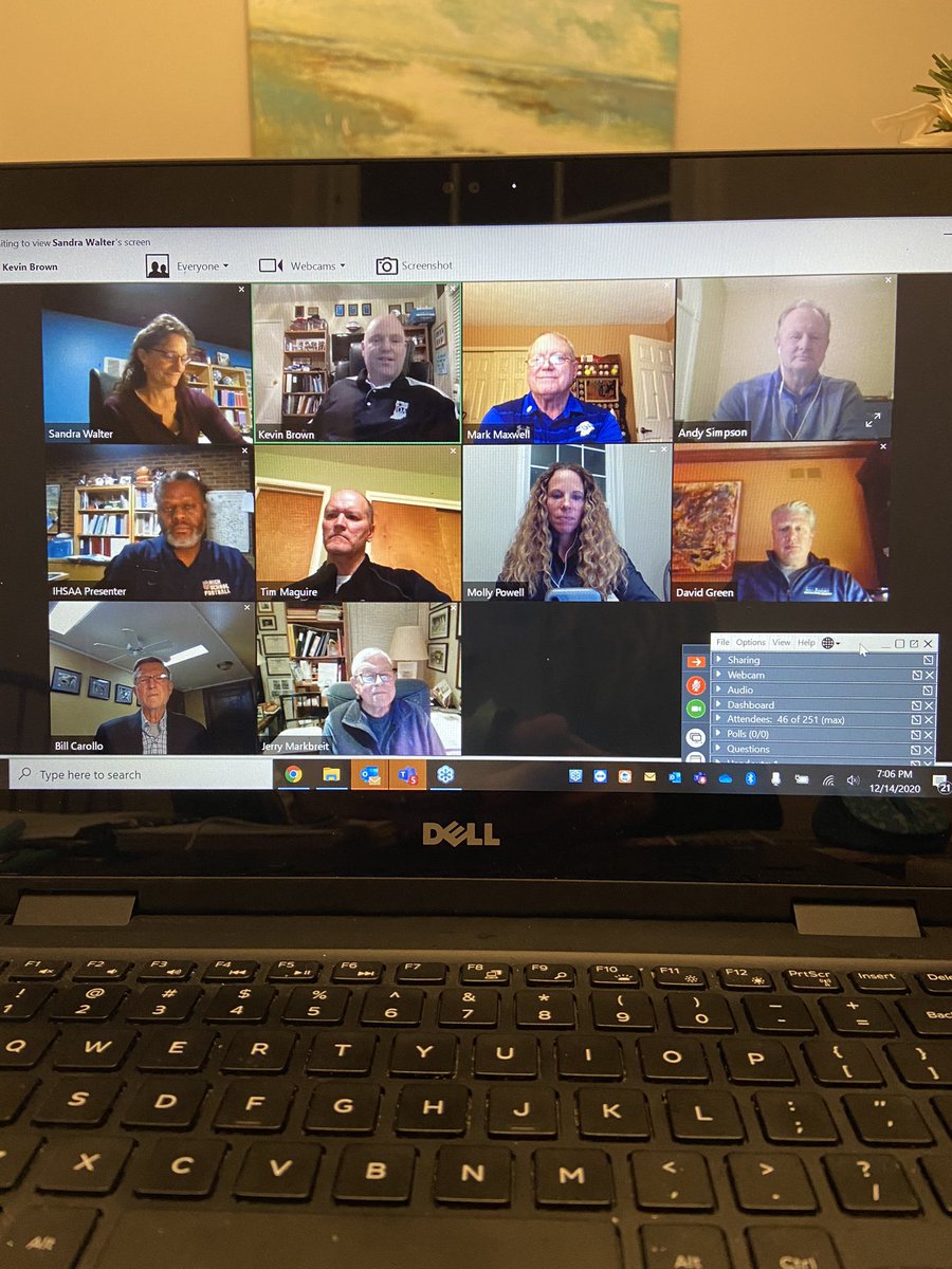mollywright78's tweet photo. I love my job! Last night we did a webinar for high school and college kids Interested in becoming a football official #ISCImpact https://t.co/vPhpPIpvsG
