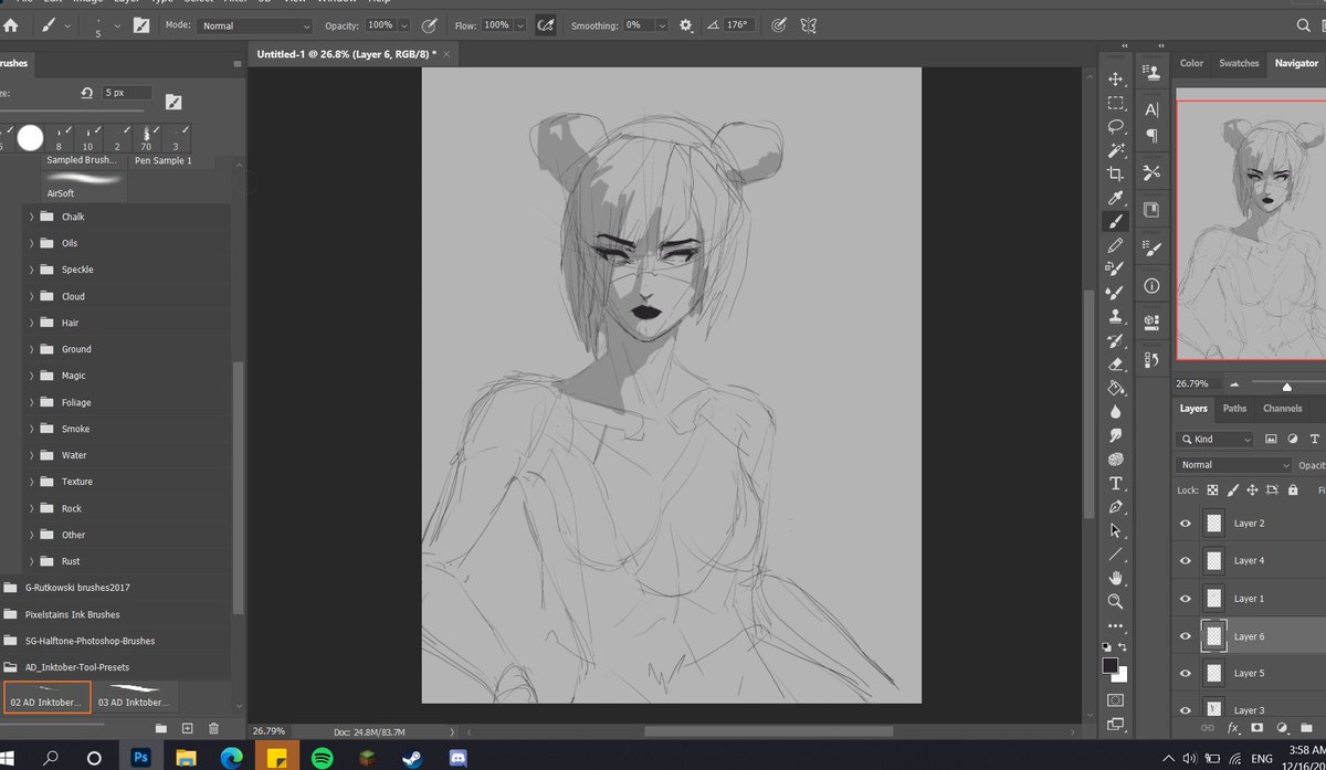 tryin to crawl back from an art block 