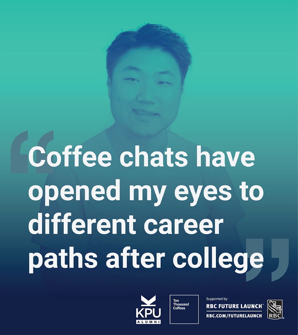 kpualumni's tweet photo. Help a student discover their career path! Sign up now for KPU Alumni's new online mentorship platform powered by @10kcoffees and supported by RBC Future Launch.
@RBC #RBCFutureLaunch #BeAMentor #Mentor

Sign up at: https://t.co/1GXXusCLGH https://t.co/4CNgwcDXR6