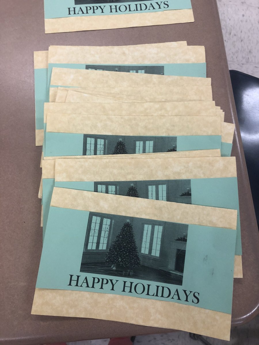 math_durant6's tweet photo. LMS Student Council wrote beautiful Holiday Cards for the residents of Assisted Living at Laurel Place! So proud of their effort and work!  Always promoting Community Service. https://t.co/PpT6wWomaR