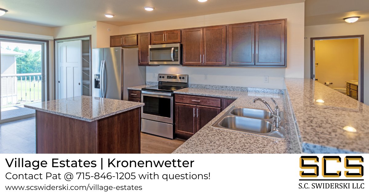 SC Swiderski, LLC (@scswiderskillc) on Twitter photo Village Estates in Kronenwetter, WI is now leasing! These luxury apartments are brand new - join our community today! 😄
Take a 3D tour here: scswiderski.com/village-estates 
#ApartmentsForRent #SCSwiderski #NowLeasing Village Estates in Kronenwetter, WI is now leasing! These luxury apartments are brand new - join our community today! 😄
Take a 3D tour here: scswiderski.com/village-estates 
#ApartmentsForRent #SCSwiderski #NowLeasing