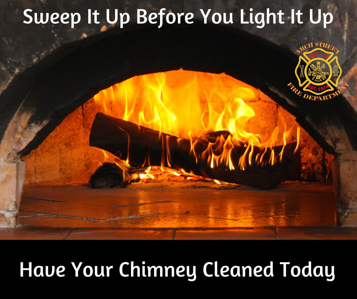archstfd's tweet image. #Santa also likes a clean chimney.