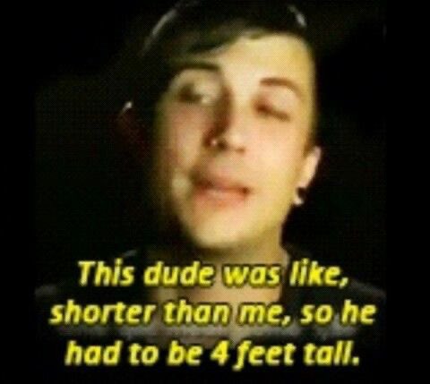 tiny frank iero a thread