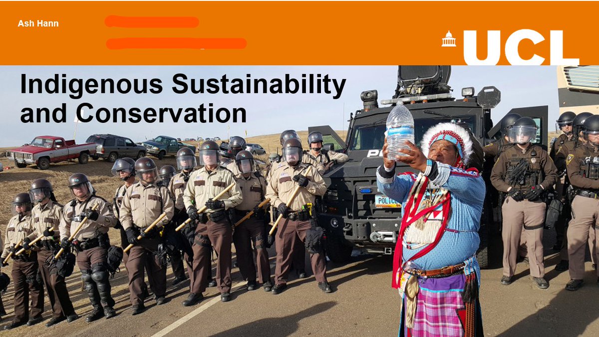 captain_tiny's tweet photo. Gave my talk on Indigenous Conservation today at the @MResBEC #SciCommference, it was so great to discuss so many amazing examples of indigenous collaboration projects, and to highlight the dangers of putting profits over resources! https://t.co/PxDszkvYN7