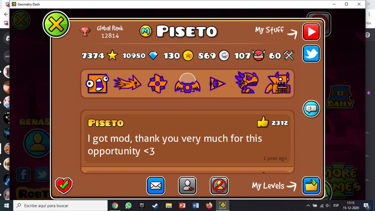 ElectrolocoYt's tweet image. @Pisetin Muy inesperado la verdad! #PizzaArmy 8)