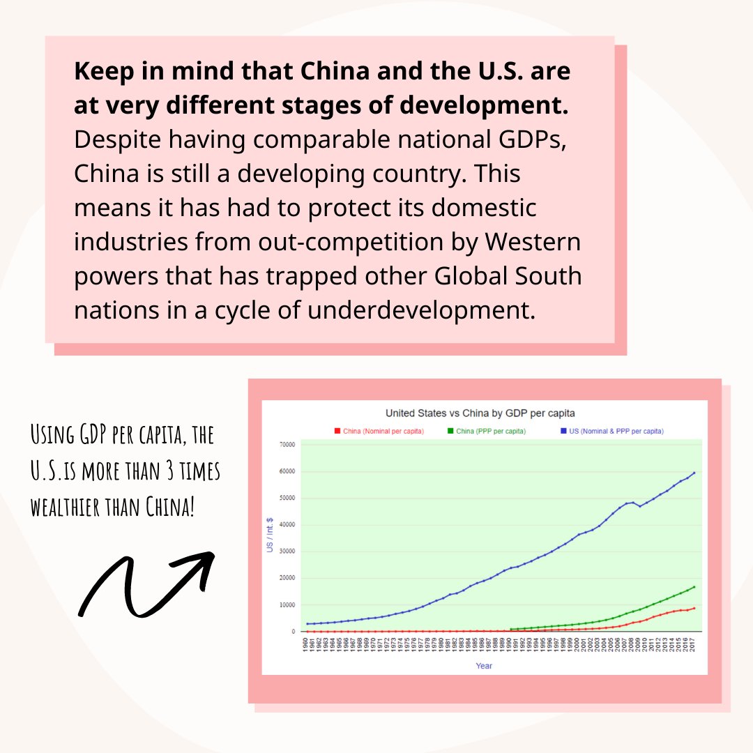 U.S. trade war demands are designed to preserve U.S. economic supremacy and further "open" China's market to Western capital. Chinese state economic involvement and programs of 21st century Chinese socialism such as "Made in China 2025" are all on the U.S. chopping block.