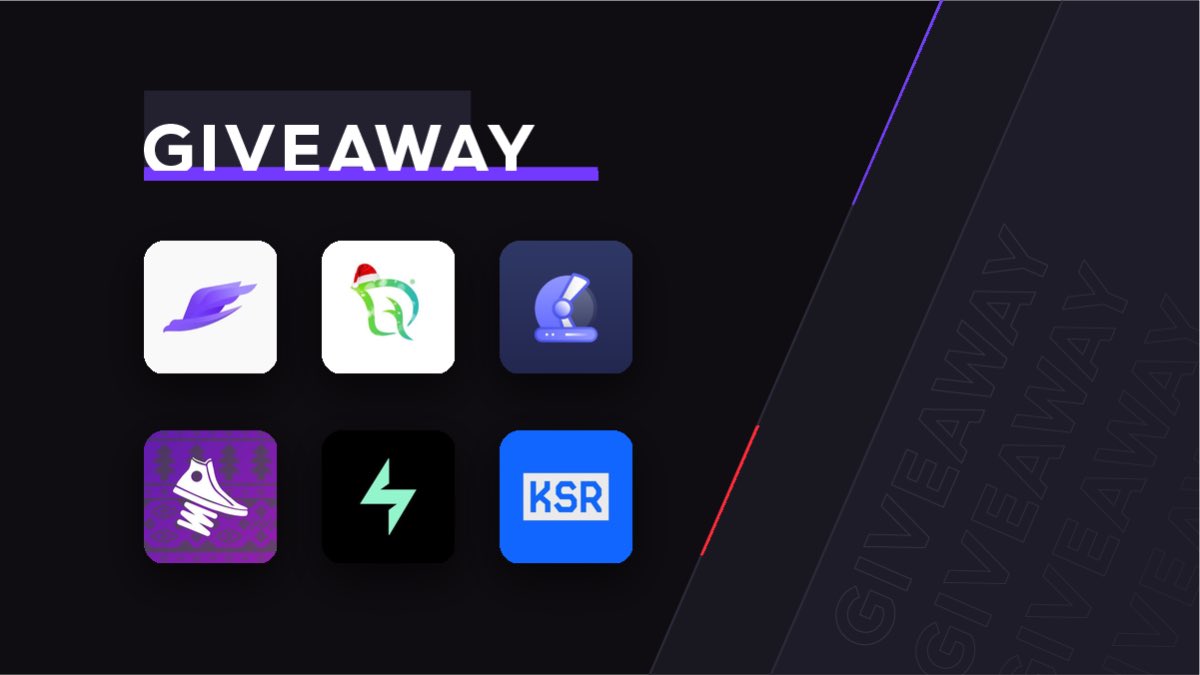 BounceSoftware's tweet photo. ⚡️ HUGE Giveaway ⚡️

Prizes: 🎁
- 1x @BounceSoftware (Alerts) Membership
- 1x @ksrautomation Key
- 1x @GFNF__ Membership
- 1x @VastoAIO Key
- 1x @PulsarAIO Key
- 1x @Leafproxies 2 GB Resi’s

Rules: ⚠️
- Follow ALL tagged accounts 
- Retweet + Like ♻️♥️

🚨 Ends in 24 Hours 🚨 https://t.co/fa5eTd6O0I