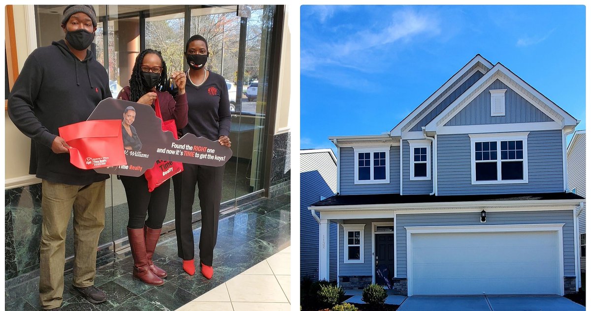 KimSellz's tweet image. IT'S CLOSING DAY! Shauna and Keith will be celebrating Christmas in their new brand home. You wouldn't believe the challenges they faced but I knew this deal could be worked out and refused to give up! 
 #CallKIM #KimSellzHouses #Realtor   #Raleigh #Durham  #TriangleNC