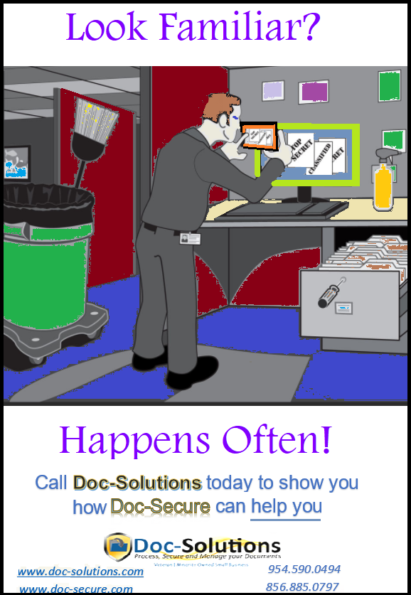 DocSolutions_'s tweet image. It is happening to your business all the time
- put a stop to Document theft!
@DocSolutions_ 
#documentsecurity
#insiderthreat
#stealing