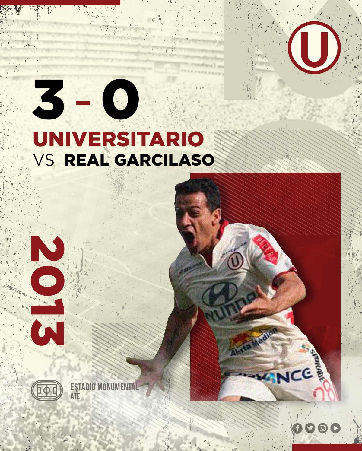 Universitario Historiacrema Un Dia Como Hoy En El 13 Vencimos 3 0 A Real Garcilaso En El Partido De Vuelta Del Play Off Final Del Campeonato Descentralizado Universitario Historiacrema Un Dia Como Hoy En El 13 Vencimos 3 0 A Real Garcilaso En El Partido De Vuelta Del Play Off Final Del Campeonato Descentralizado