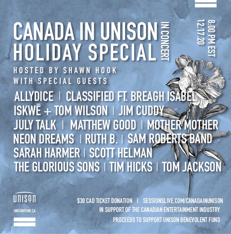 PLEASE SUPPORT OUR INDUSTRY AND SHOW US SOME LOVE YALL!!! Check out This INSANE lineup!!!!🇨🇦 #CanadaInUnison