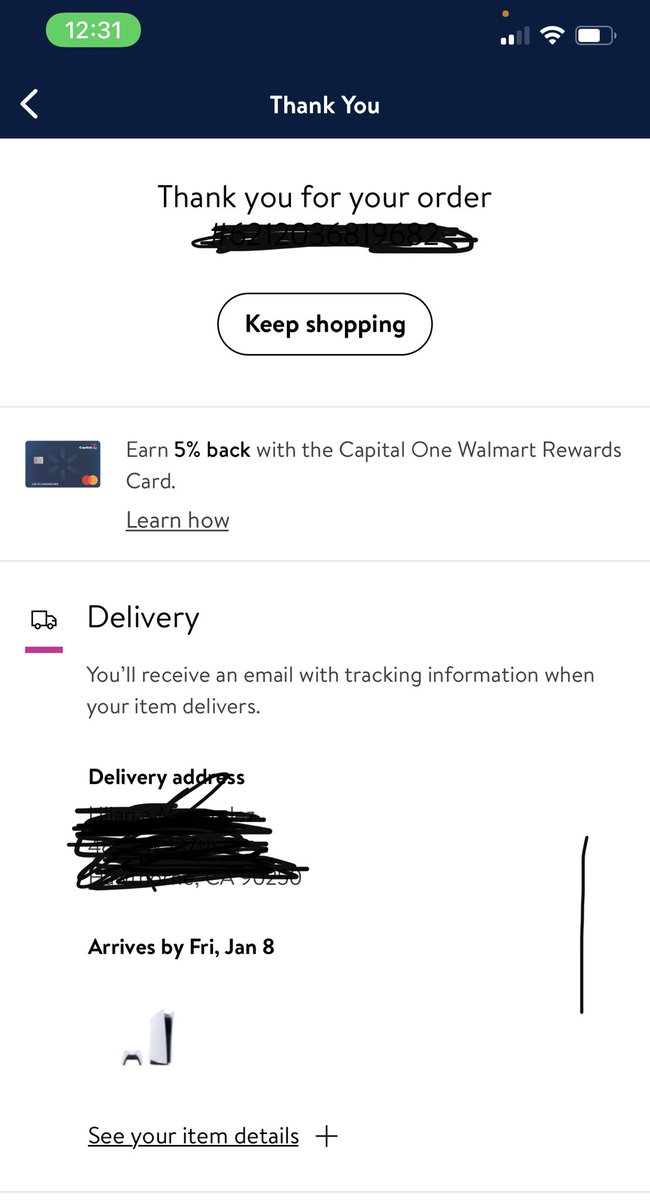 Thank you for all of your guys help ! #WalmartPS5