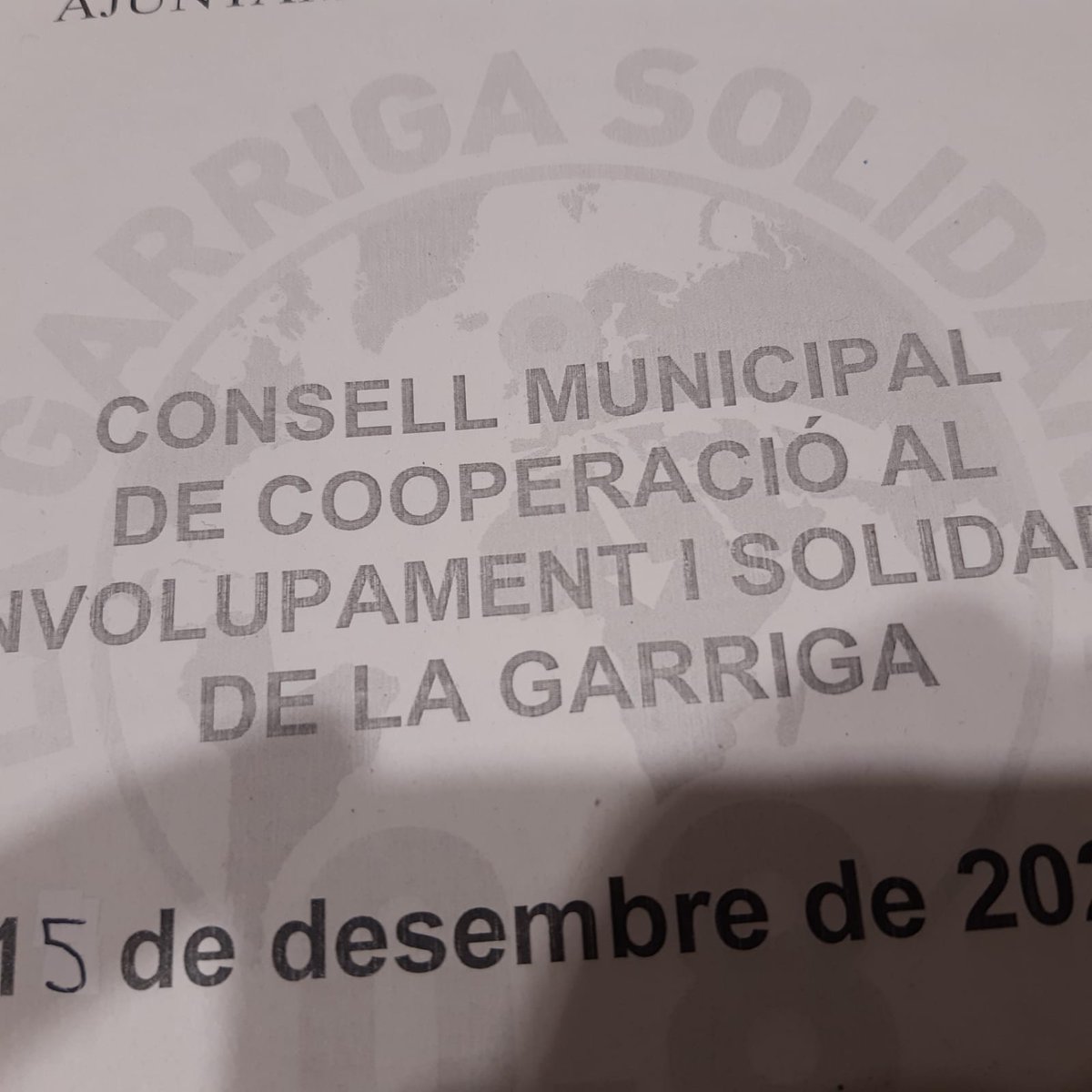 ajlagarriga's tweet photo. Reunió del Consell de Cooperació de #laGarriga per tancar el pressupost 2020 i explicar el del 2021. Seguim destinant el 0.85% del nostre pressupost a cooperació https://t.co/4ntwH5rX3b