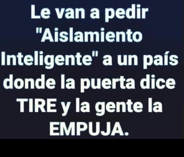 Si tan temida es la ola postnavidad ¿por qué no hacen test masivos para saberlo antes de que ocurra?... ¡Ah! que este país es primero la tragedia y luego la tirita. Perdón