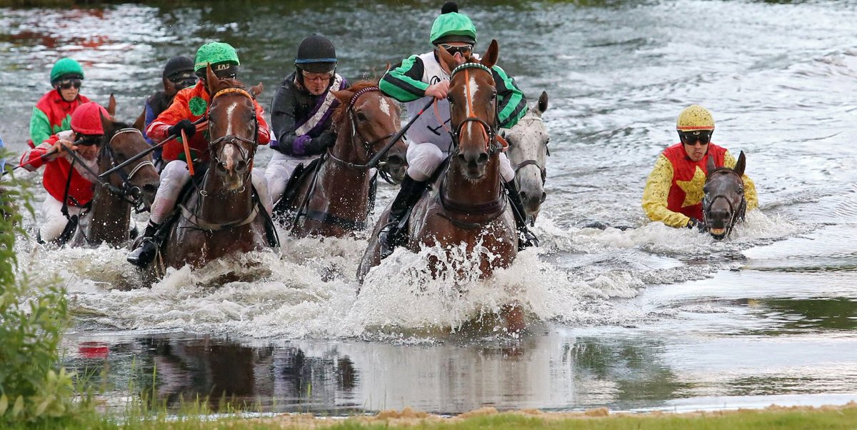 7 - HORNER RENNBAHN/BAD HARZBURG - GERMANY  We’ve probably all seen top action from Baden-Baden but racing at Hamburg and Bad Harzburg comes with a unique twist.The races are called Seejagdrennan and are more commonly known as “lake races”.