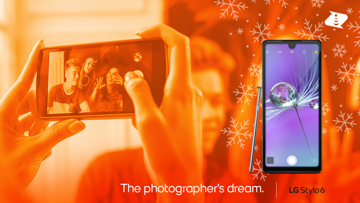 boostmobile's tweet image. For the only person on your list that you trust to take the group picture. 📸Give your favorite photographer the gift of hi-def photography. restr. apply. boost.co/2IVZpjw