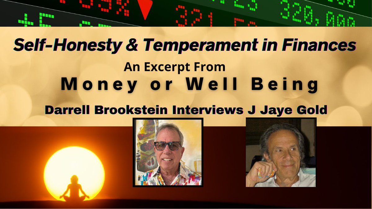 chela_grace's tweet photo. J Jaye Gold, Author, lecturer, & pioneer in the study of human behavior is interviewed by Darrell Brookstein, Financial services serial entrepreneur in gold mining, biopharma & hi-tech investing. https://t.co/pkjvYujcdo https://t.co/mTFgm8nuhk