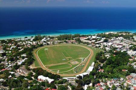 4 - GARRISON SAVANNAH - BARBADOS  Just below capital city Bridgetown, the Garrison Savannah racetrack has a turf & all weather circuit. Most horses are cast offs from Brazil/America.The track is right in the south of the Ireland with gorgeous ocean views.