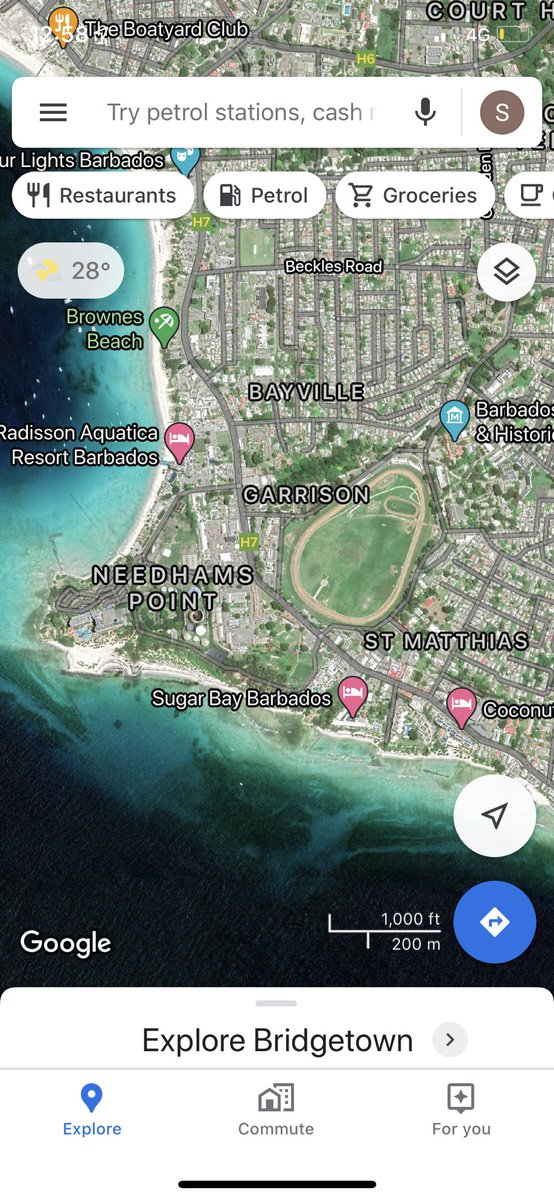 4 - GARRISON SAVANNAH - BARBADOS  Just below capital city Bridgetown, the Garrison Savannah racetrack has a turf & all weather circuit. Most horses are cast offs from Brazil/America.The track is right in the south of the Ireland with gorgeous ocean views.