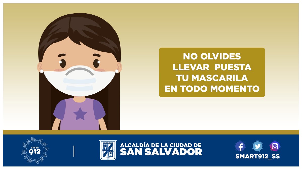 DefenssaCapital's tweet photo. La propagación del virus ocurre cuando una persona infectada tose, estornuda o habla, y las gotitas de su boca se expulsan al aire, por lo tanto, todos debemos usar nuestra mascarilla cuando estemos fuera o en algún lugar concurrido.
¡Cuida de ti y de los tuyos!
#SSEnAlerta https://t.co/479O8dsK5t