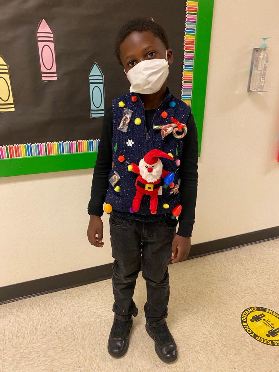 MESwildcats's tweet photo. Ugly Sweater Day On The “Meadows.” #sharepcs #mespride https://t.co/yCTrU8einK