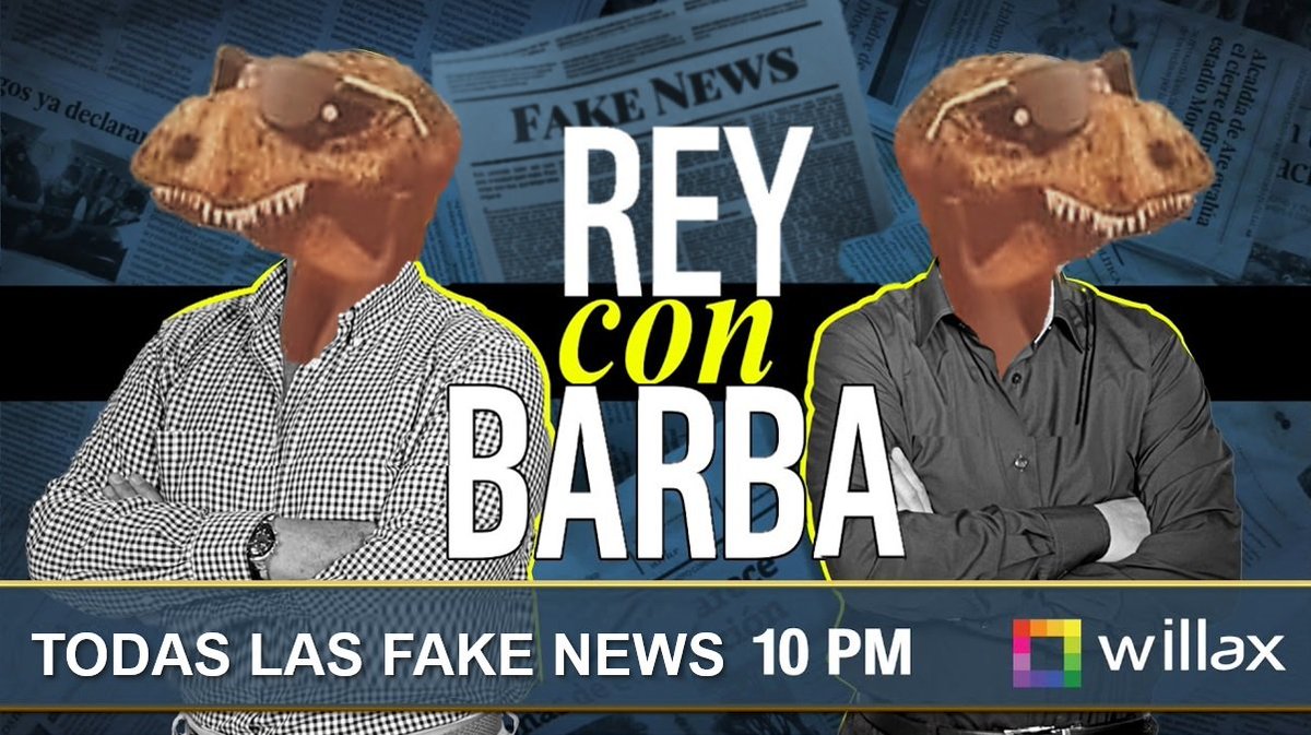 🦖 en solo un mes, el programa de riesgo de Willax ha difundido tres rochosas fake news que ponen en peligro a la gente utero.pe/2020/12/15/3-s…